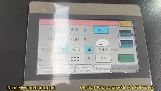 Wintech Top Speed 2000 Meter Per Minute Hand Roll PE Stretch Film Rewinding Machine With Servo Motor