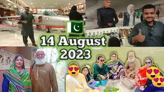 PAF museum gae😍 14th August 🇵🇰🇵🇰Happy Independence Day ❤💚😉