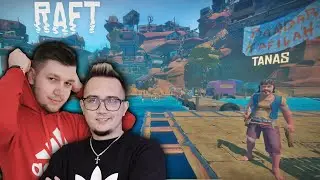 POWIĘKSZAMY TRATWĘ 😱 CARAVAN TOWN - JAK JA NUREK! 😍 RAFT [S5] #16 🤠 MAFIASOLEC