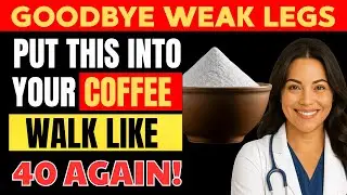 Over 60: Add This One Thing To Your Morning Coffee To Rebuild Muscle!