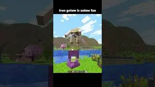 iron golem is anime lover