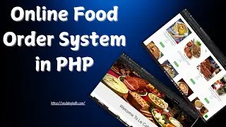 Online Food Order System in PHP With Source Code || PHP PROJECTS ||