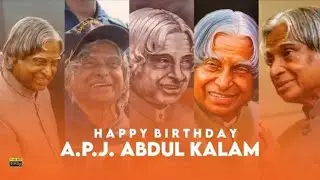 Apj Abdul Kalam Whatsapp Status Tamil | apj abdul kalam mashup video | Happy birthday Ap