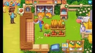 Farming Fever Cooking Games - Level 27 🍎🌻🫐 - No Boosters - FULL STORY - CaroGamesNL