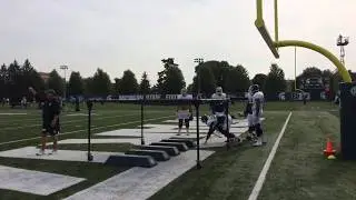 Michigan State football practice highlights