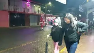 Peregrinación de la virgen de Guadalupe en #ixhuatlan del café danza de Santiagos