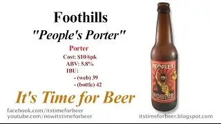 Foothills: People's Porter | Beer Review