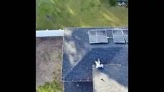 Solar panel install start!