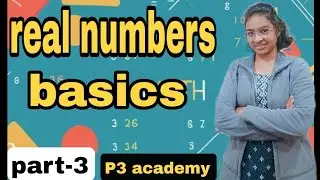 10th class | real numbers (BASICS) in kannada - by Pratiksha Poddar 