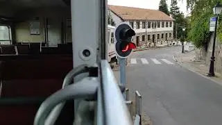 l&iacute;nea C9: Pasando por Cercedilla pueblo en 442.