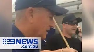 Fraser Anning not backing down after attending rally | Nine News Australia