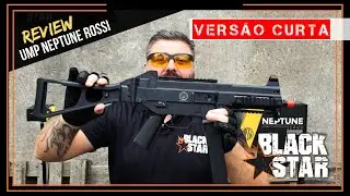 REVIEW: AEG AIRSOFT UMP NEPTUNE ROSSI EL&Eacute;T. 6MM - VERS&Atilde;O CURTA
