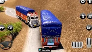 phadi road truck simulator games new gameplay ll new phadi road ll parihar gaming yt