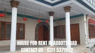 Single Storey House For Rent in Abbottabad | Contact us : 0311 5371952