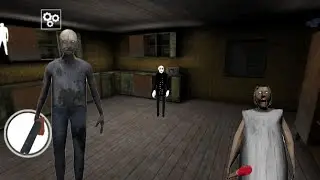 GRANNY CHAPTER 2 HELICOPTER ESCAPE FROM GRANDPA HOUSE MK IB3D X GAMER #4