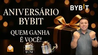 A Bybit faz 7 anos e o presente &eacute; para VOC&Ecirc;!!