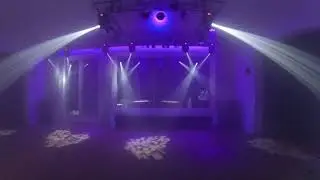 8 Lixada Gobo Moving Heads nur mit Soundsteuerung