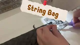 보조리백 go👛#가방 #만들기 #크로스백 #fancy #sewing #diy #handmade #smallbusiness 