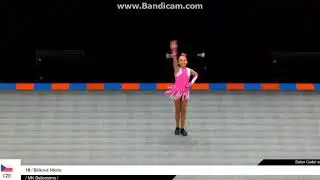 MK Ballerisimo Hlučín - Nikolka Bilíková, sólo kadetky bat 2019