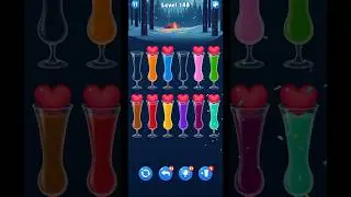 Water Sort game Level 148 |#gaming #shorts #trending