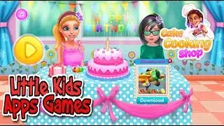 Cake Maker Baking Kitchen Learn How to Bake on This Game App for Kids