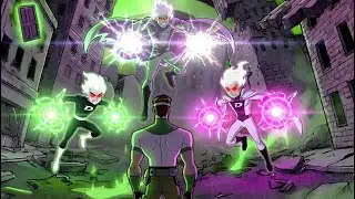 Ben 10K Omniverse vs Danny Phantom Variants Ai Animation