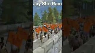 Ram Mandir Consecration Ceremony🎇 special 🥳 #ram #rammandir #freefire #shorts