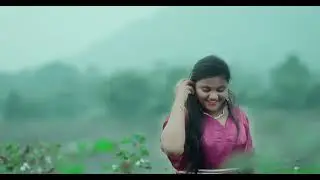Deeksitha##Half Saree Ceremony Preshoot