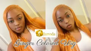 GINGER COLORED WIG 😍 FT. JUNODA WIG Klarna (Sezzle)