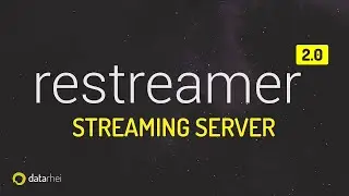 Datarhei restreamer V2 - Streaming Server f&uuml;r professionelle Anwendungen jeder Gr&ouml;&szlig;e
