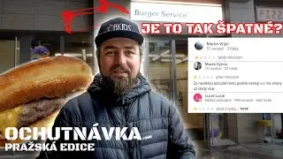 OTESTOVAL JSEM BURGER SERVICE, ABYSTE VY NEMUSELI! 🍔