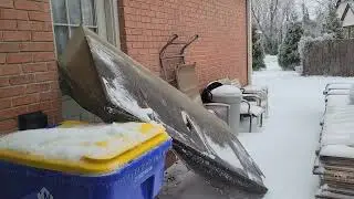 Freezing rain in Bowling Green, KY, 1/25/26