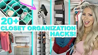 20+ BUDGET CLOSET ORGANIZATION IDEAS YOU NEED TO KNOW!
