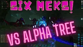 ARK Small Tribes - When Six MEKs Pull Up & Your SOLO! They Get Dev Wiped Mid-Raid!