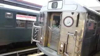 NYCTM: 1966-69 R38/R42/R40S Train Of Many Metals 40th Anniversary at Brighton Beach