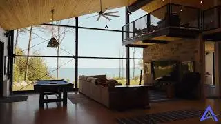 Installing a MASSIVE Glass Curtain Wall on a Luxury Lakeside Home | Architectural Glazing Canada