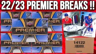 2022-23 Upper Deck Premier Hockey ДЕЛО ПРОРЫВАЕТСЯ!! 🔥
