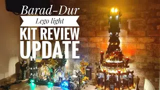 Barad-Dur Lego light tailing review update #lego #lightkit #review
