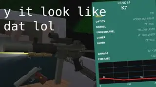 Phantom Forces Gun Review: K7 (Phantom Forces Playthrough)