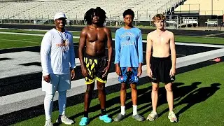 TEAMAVANT TRAINING with Marcelles Davis Derrick Higginbotom & Cameron Byrd. starts & drills.