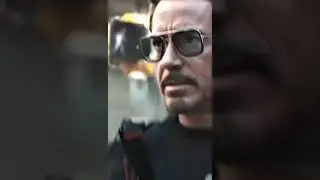 Iron man sut up scene in hd #ironheart RDJ ultimate sut up 🤯🤯🤯