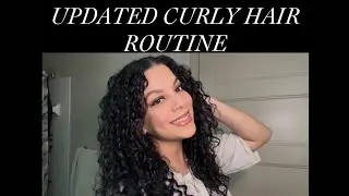 Curly Hair Routine | tips for transitioning hair | curly cut ✨