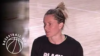 [WNBA] Sami Whitcomb Mid-Game Interview, Chicago Sky vs Seattle Storm, August 10, 2020