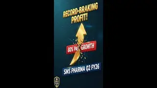 SMS Pharma Q2 FY26 Results &ndash; RECORD-BREAKING 80% PAT Growth!