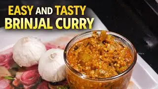 Mom's style brinjal curry 😋 easy and tasty 