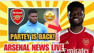THOMAS PARTEY RETURNS FROM INJURY! | ARSENAL NEWS LIVE