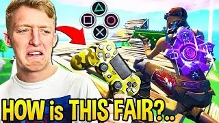 Tfue Shows *PROOF* CONTROLLER Has LESS RECOIL Than MOUSE in Fortnite!