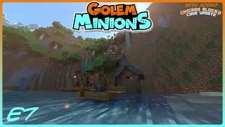 Golem Minions with added Chicken Block'd! -E7- Fisher At The Dock - Minecraft Bedrock Addon Modpack