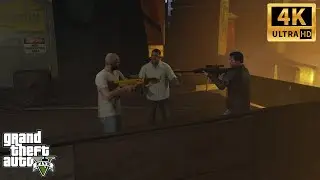 GTA 5 PC Mission #64 - The Third Way / Good Ending (100% Gold Medal Walkthrough) [4K60FPS]
