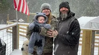 The Suspicious Winter Storm Has Arrived On Our Offgrid Tennessee Homestead 